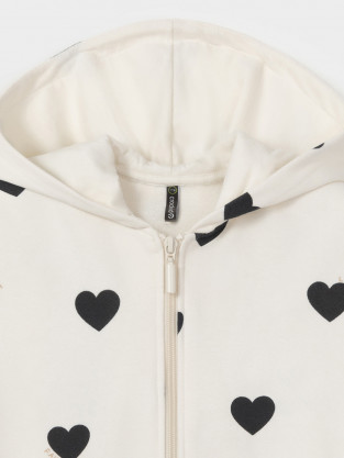 Жакет для девочки, артикул: КР 303018, цвет: сахар - 2 фото