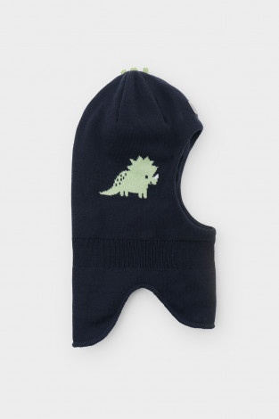 Шапка для мальчика, артикул: КВ 20349, цвет: синий - 2 фото