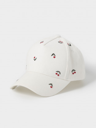 Кепка для девочки, артикул: ТК 80118, цвет: сахар - 2 фото