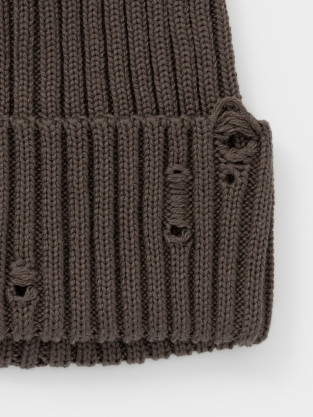 Шапка для мальчика, артикул: КВ 20445, цвет: коричневый - 2 фото